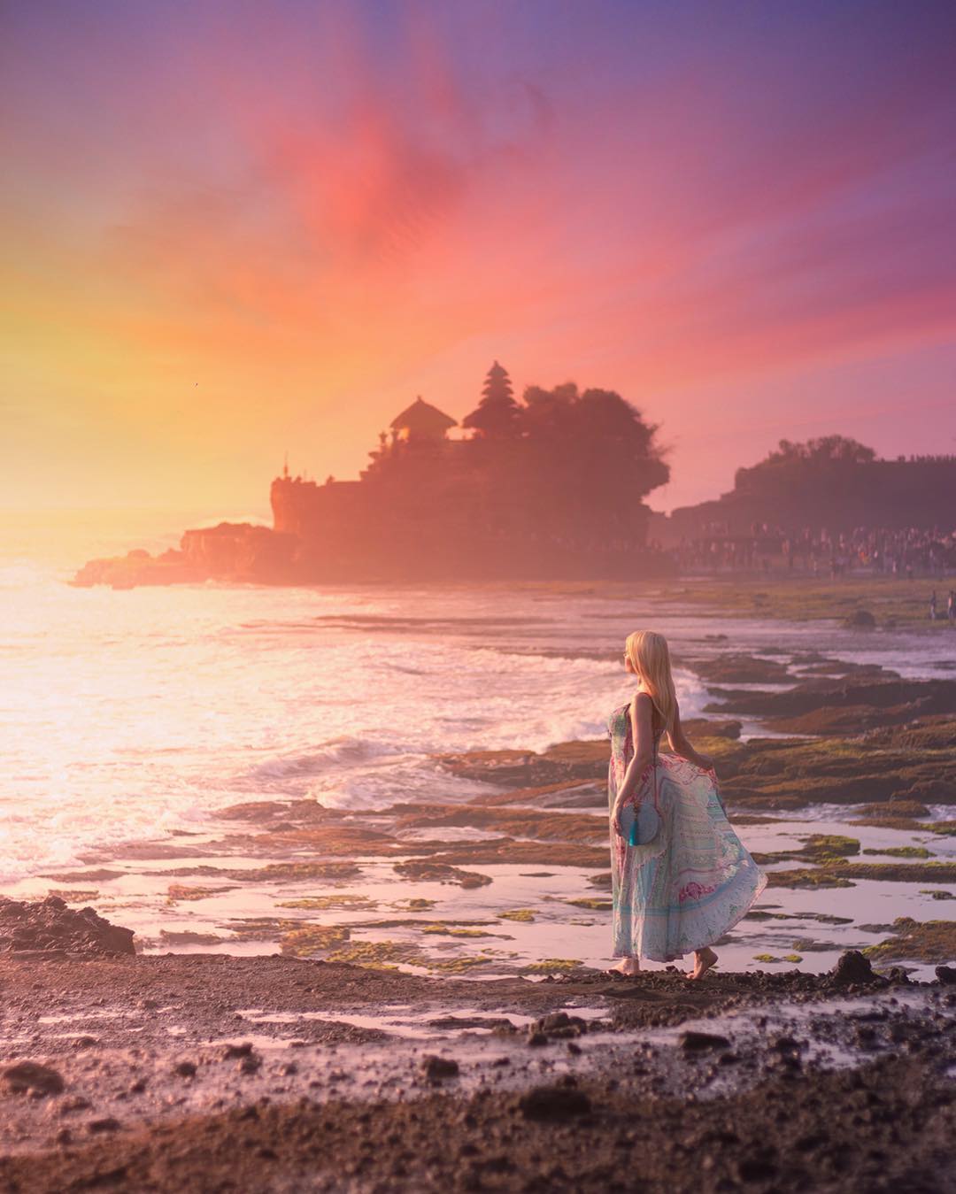 Tanah Lot Temple Sunset